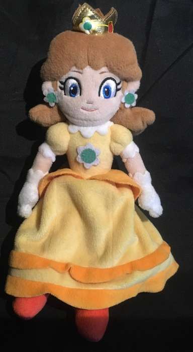Princess Daisy plush toy from the Super Mario franchise