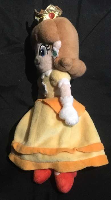 Princess Daisy plush toy from the Super Mario franchise