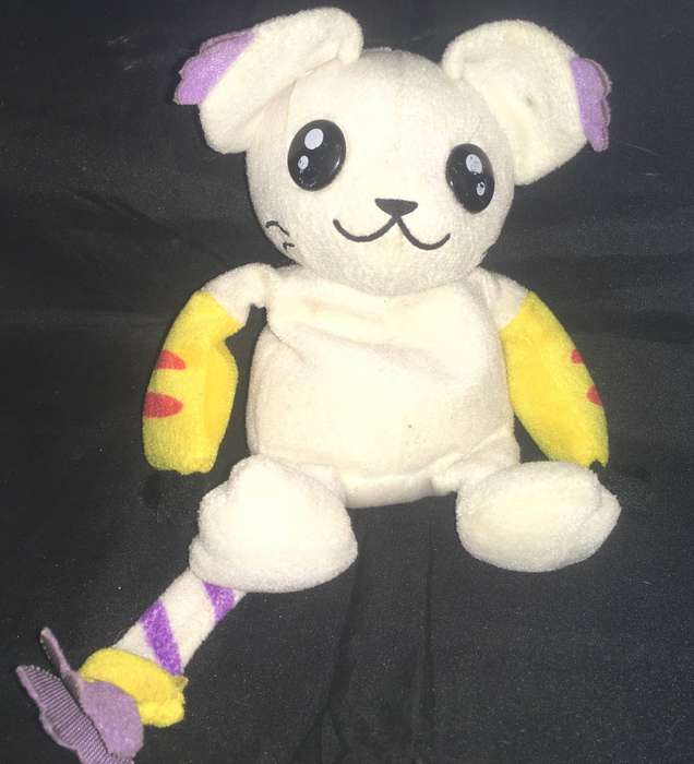 Vintage Digimon Rare Gomamon Beanie Plush Toy 6 BANDAI 1997 Video Game