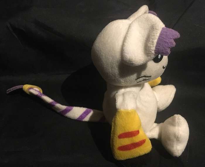 Vintage Digimon Rare Gomamon Beanie Plush Toy 6 BANDAI 1997 Video Game