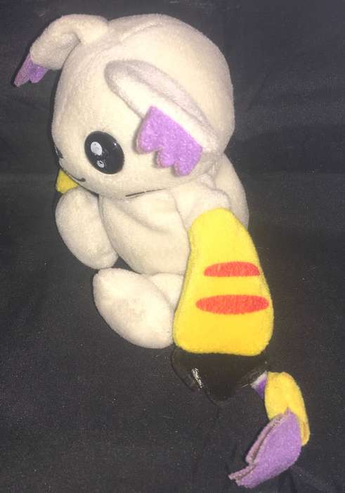 Vintage Digimon Rare Gomamon Beanie Plush Toy 6 BANDAI 1997 Video Game