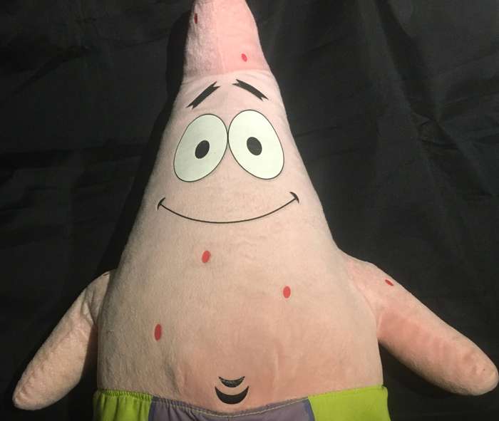 Spongebob Large Patric By Vivacom Stuffed Plush Toy Size 76 cm / 30 . 2007