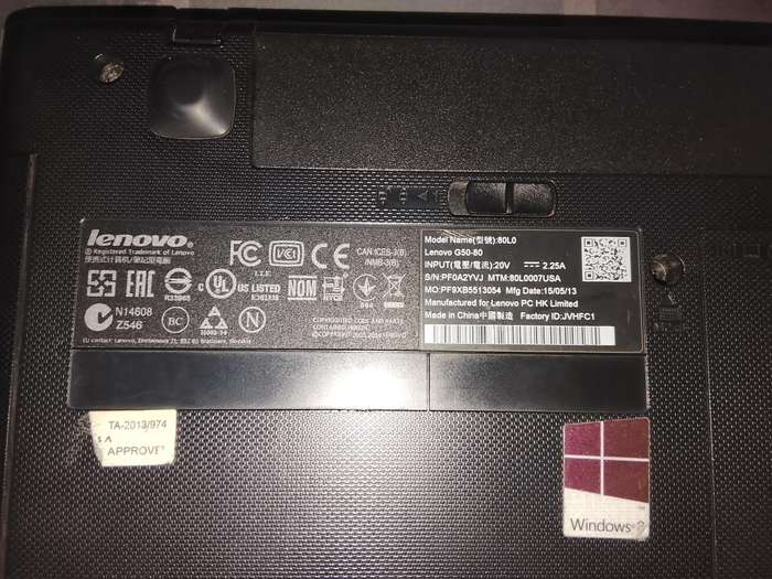 Lenovo g50-80 laptop for sale immaculate condition