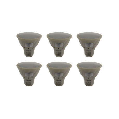 5w Emergency LED Downlights l Rechargeable Loadshedding Backup (Cool White) - Pack of 6