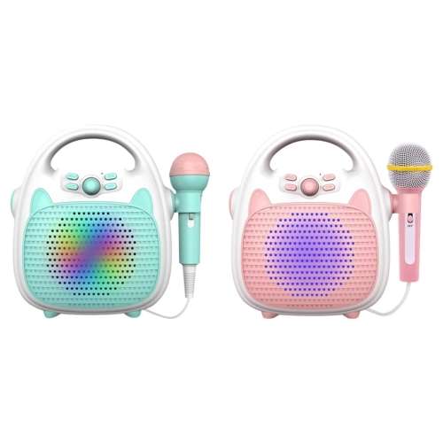 Bluetooth Kids Karaoke Machine Speaker With 1 Microphone