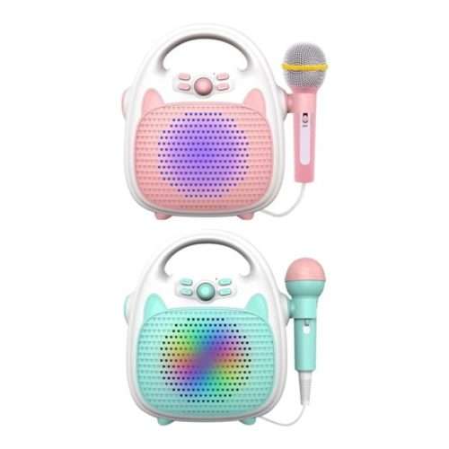 Bluetooth Kids Karaoke Machine Speaker With 1 Microphone