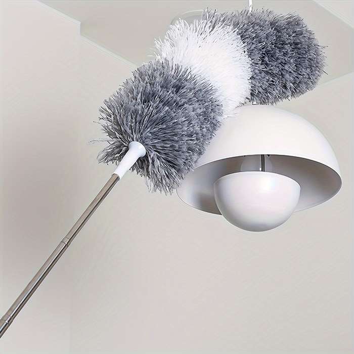 Extendable Microfiber Duster With Bendable Head