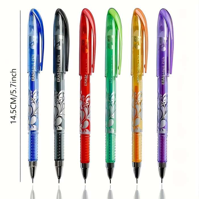 36pcs/Set 6 Colors Neutral Erasable Pen