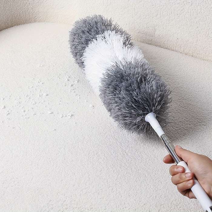 Extendable Microfiber Duster With Bendable Head