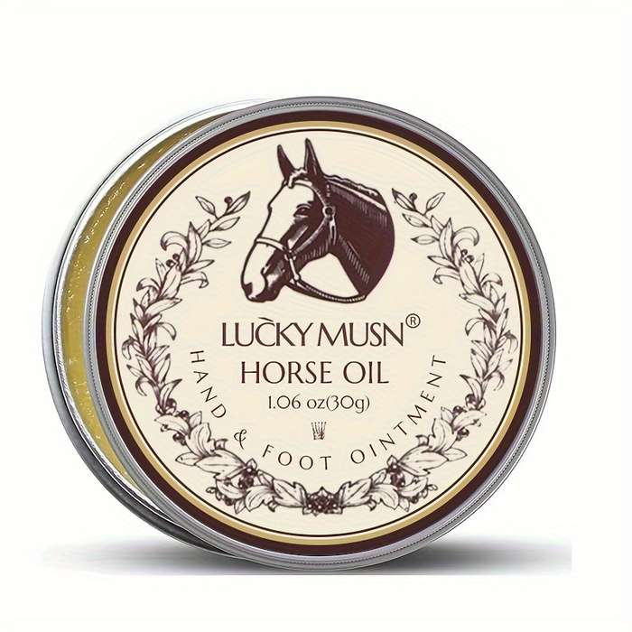Lucky Musn Horse Oil Foot Ointment 1.06oz