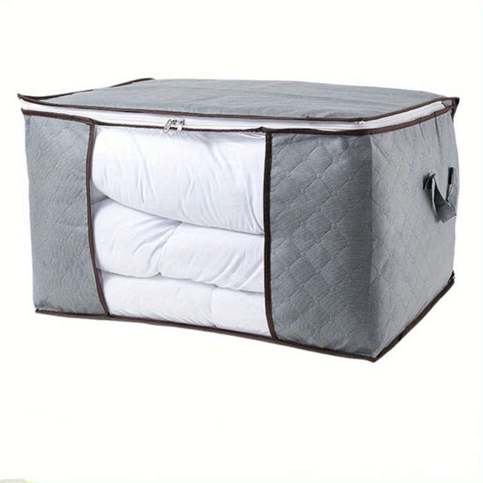 Large Capacity Storage Box, Zipper Portable Organizer