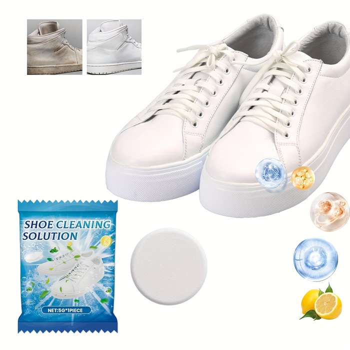 White Shoes Cleaning Tablets Portable Independent Packaging
