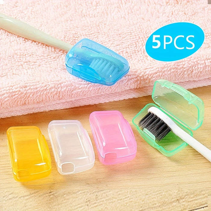 5pcs, Toothbrush Case