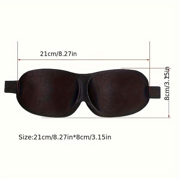 Ultra-Comfort 3D Contoured Sleep Mask - Light Blocking