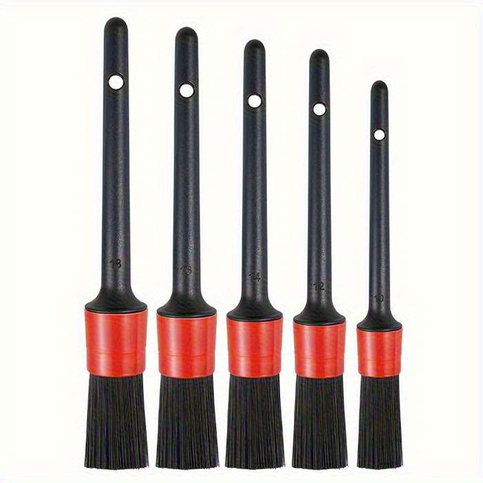 5-Pack Flexiclean Multi-Purpose Plastic Brushes With Imitation Bristles