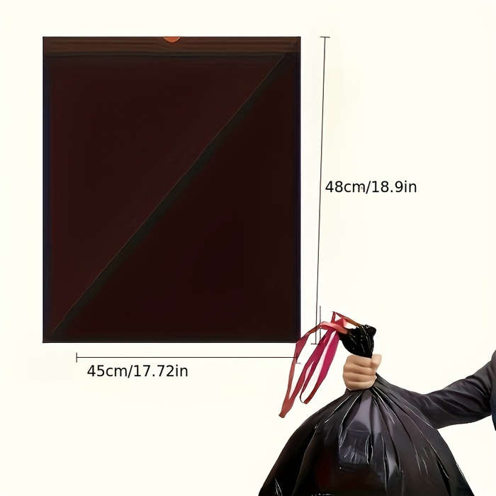 Extra Large Black Trash Bags, 2 Rolls Of 30