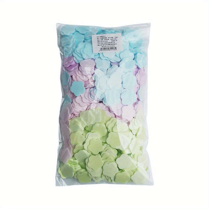 1000pcs Clean Petals Perfume Disposable Hand Soap Flakes