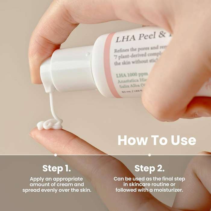 AXIS-Y LHA Peel & Fill Pore Balancing Cream - Korean Skincare