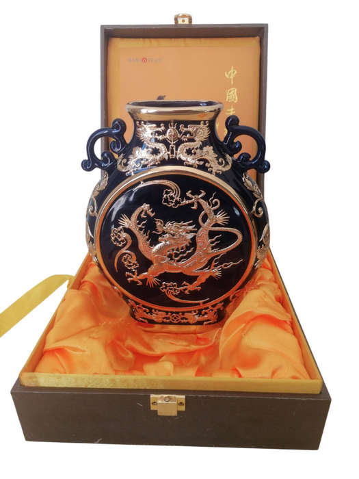 R156 000 Extremely Rare Chinese Dynasty Gold Coated Kamjove Tea Caddy