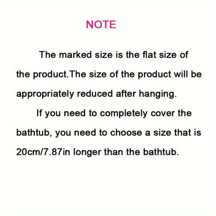 Translucent Shower Curtain With Hooks