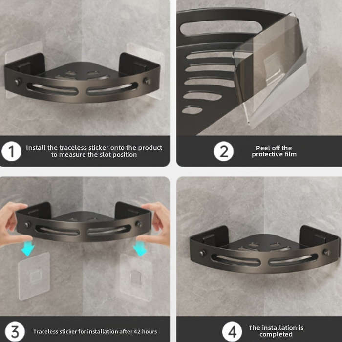 2-Pack Corner Shower Shelf