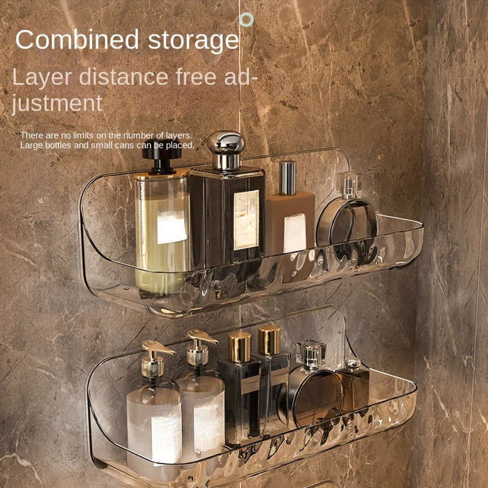Convenient Wall-Mounted Bathroom Storage Box