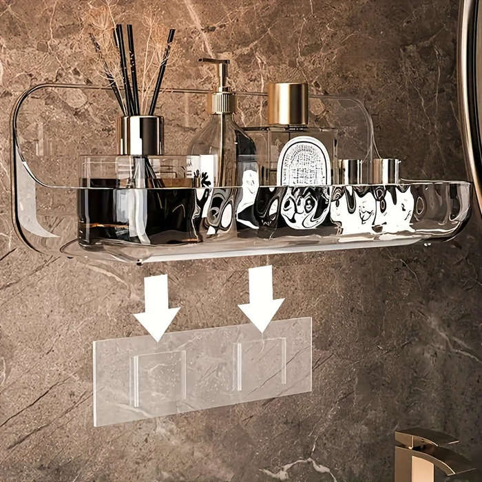 Convenient Wall-Mounted Bathroom Storage Box
