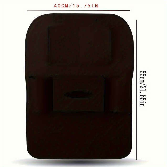 Convenient Black Car Seat Back Storage Bag