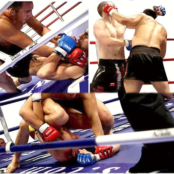 Premium Adult Boxing Gloves - Professional Sanda Muay Thai Training Protective Gear 1 Pair
