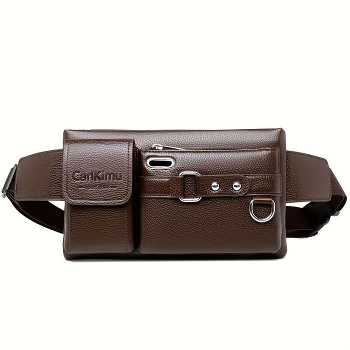 Men's Waist Bag New Large Capacity Multifunctional Messenger Bag