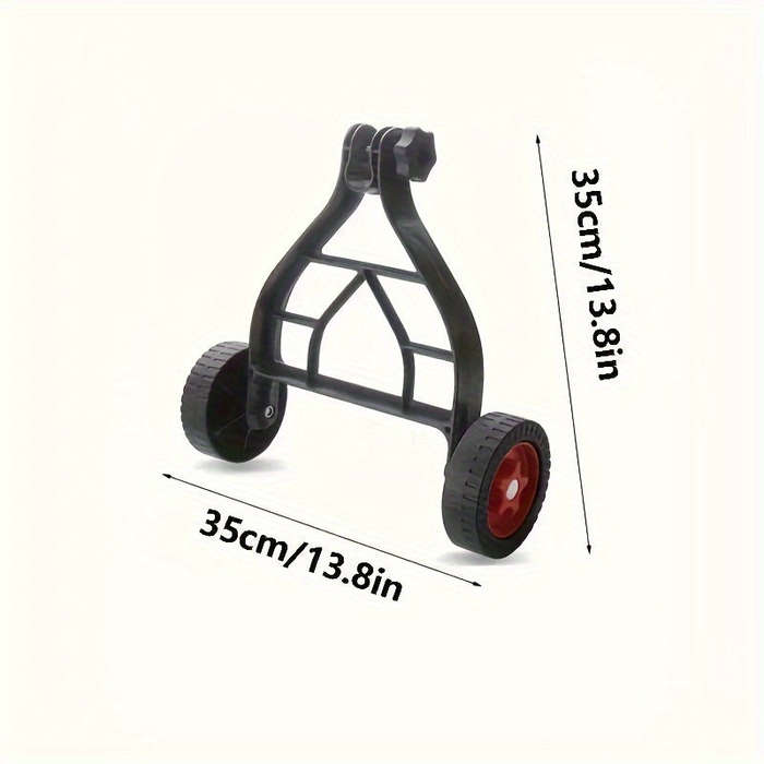 Portable Lawn Mower Trimmer Wheel Set