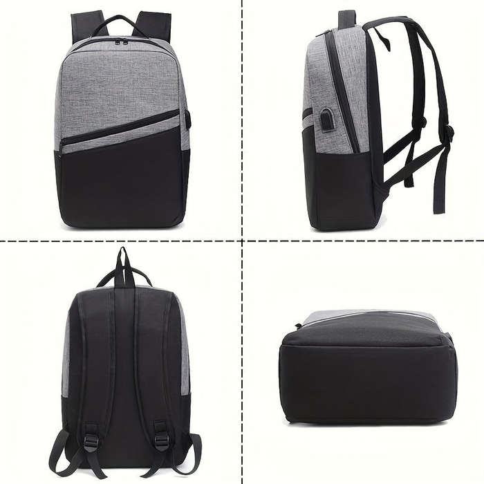Multifunctional 3-Piece Business Travel Backpack