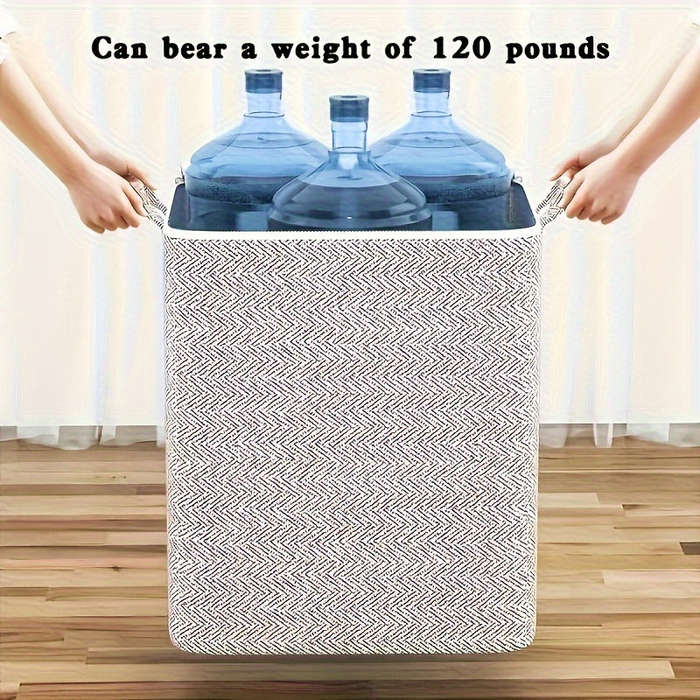 1 Extra Large Non-Woven Storage Box With Handle