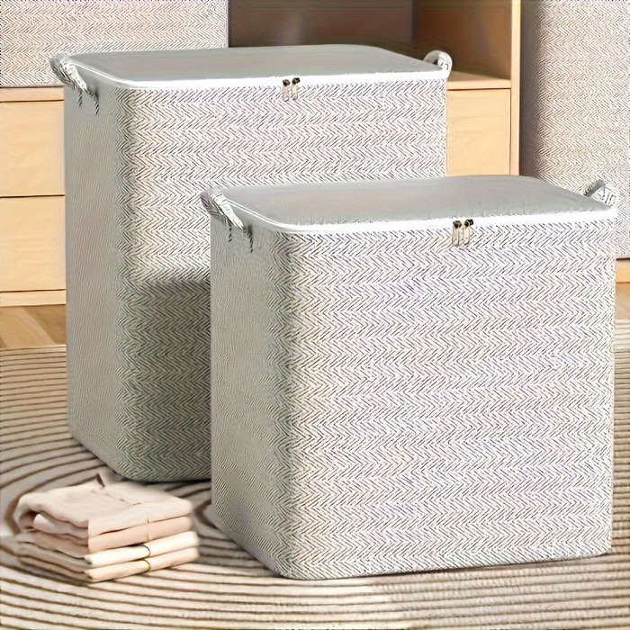 1 Extra Large Non-Woven Storage Box With Handle