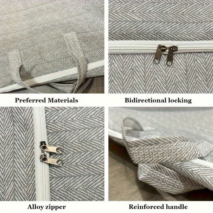 1 Extra Large Non-Woven Storage Box With Handle