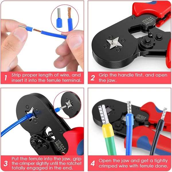 Portable Wire Stripper Crimping Tool
