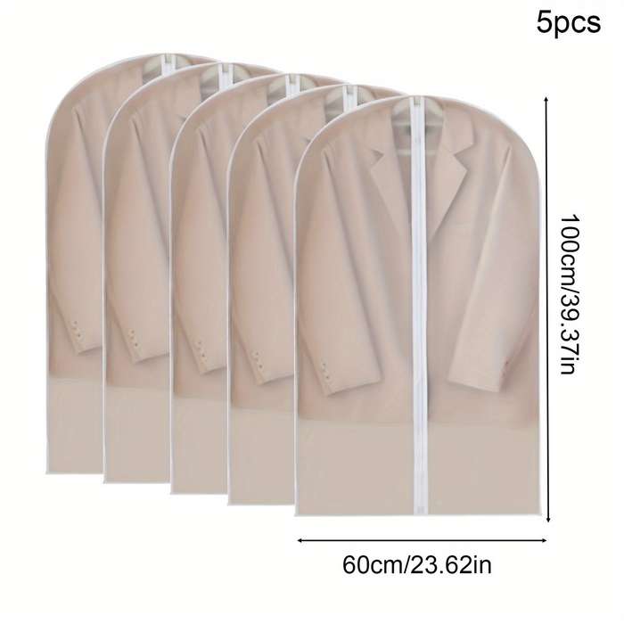 5 Pieces/Set Of Clothing Hanging Covers