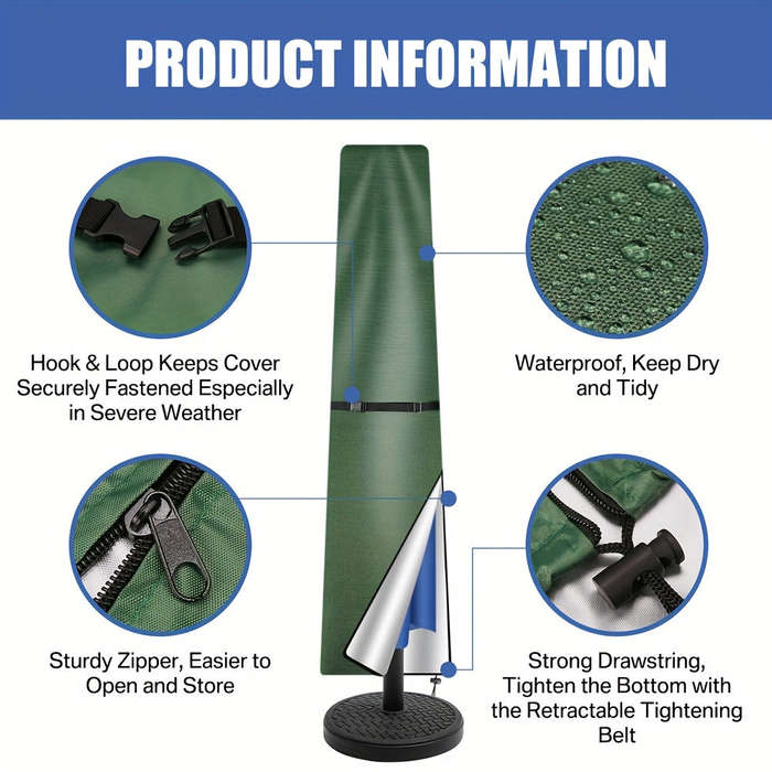 Waterproof Patio Umbrella Cover
