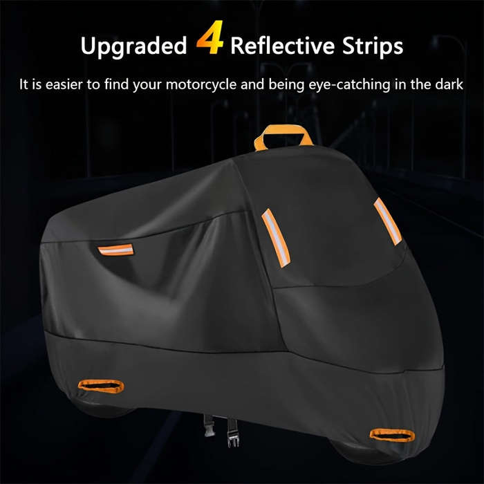 Premium Waterproof And Uv Resistant Motorcycle Cover