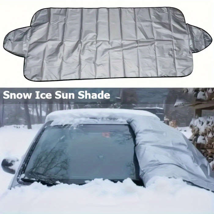 1 Easy-To-Fold Four Seasons Car Windshield Cover