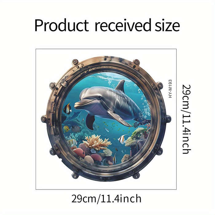 Whimsical Underwater World Toilet Decal