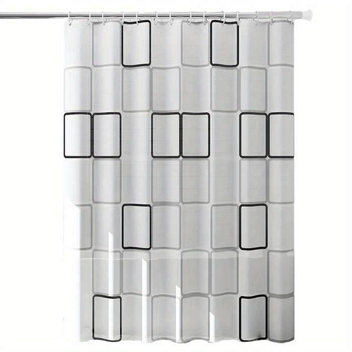 1pc Extra Large PEVA Bathroom Shower Curtain