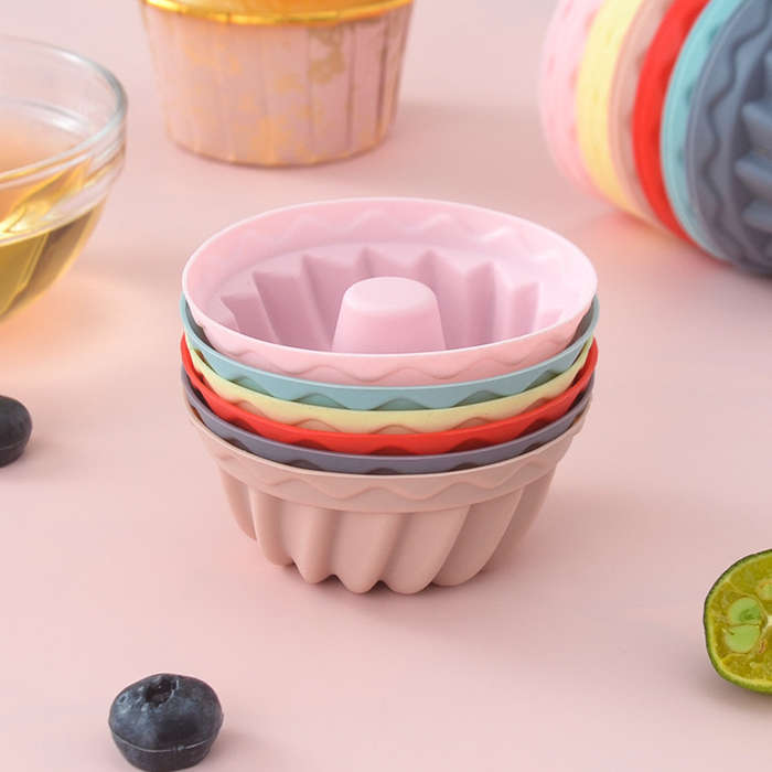 3pcs Silicone Baking Cups Set