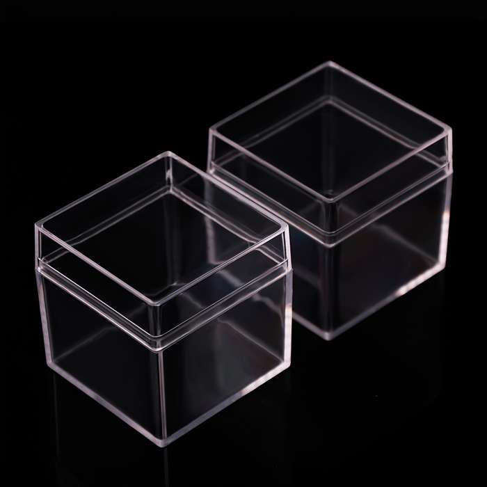 Premium Transparent Square Plastic Storage Box
