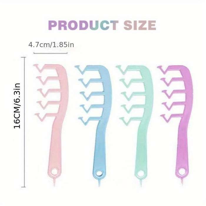 2pcs Hair Fluffy Roots Comb Set