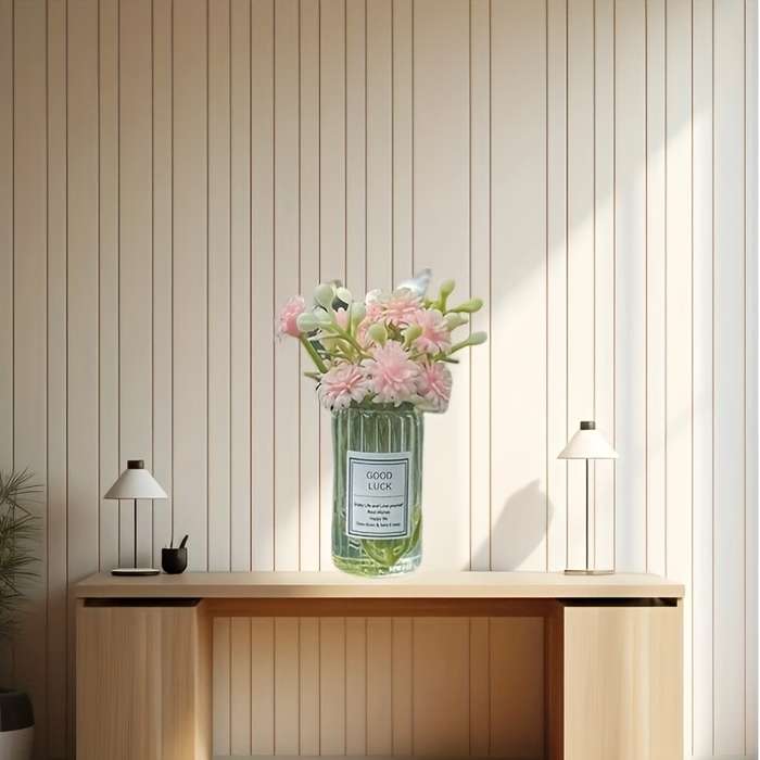 Charming Mini Glass Vase Bouquet