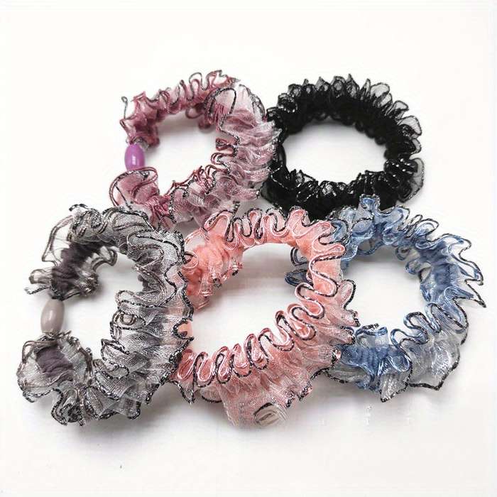 Sweet Lace Hair Ties For Girls