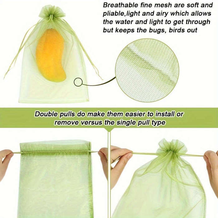 50 Pieces Fruit Protector Bags