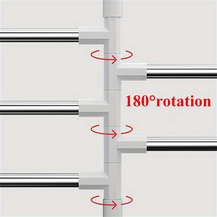 Adjustable Stainless Steel Towel Rack