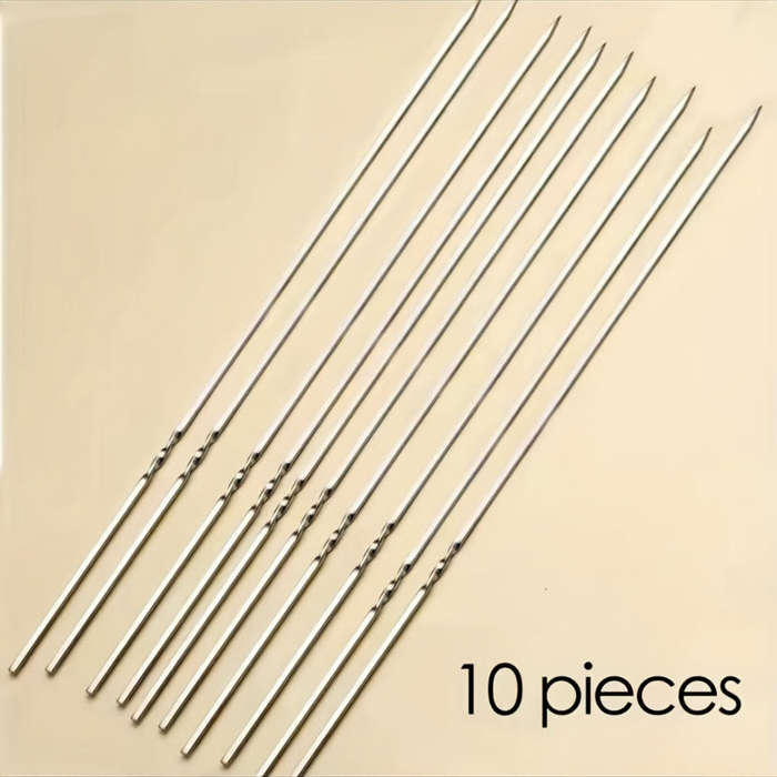 10-Piece Stainless Steel Grill Skewers